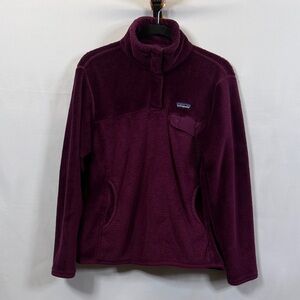 Patagonia Retro Fleece Jacket Raspberry Women’s Size Large